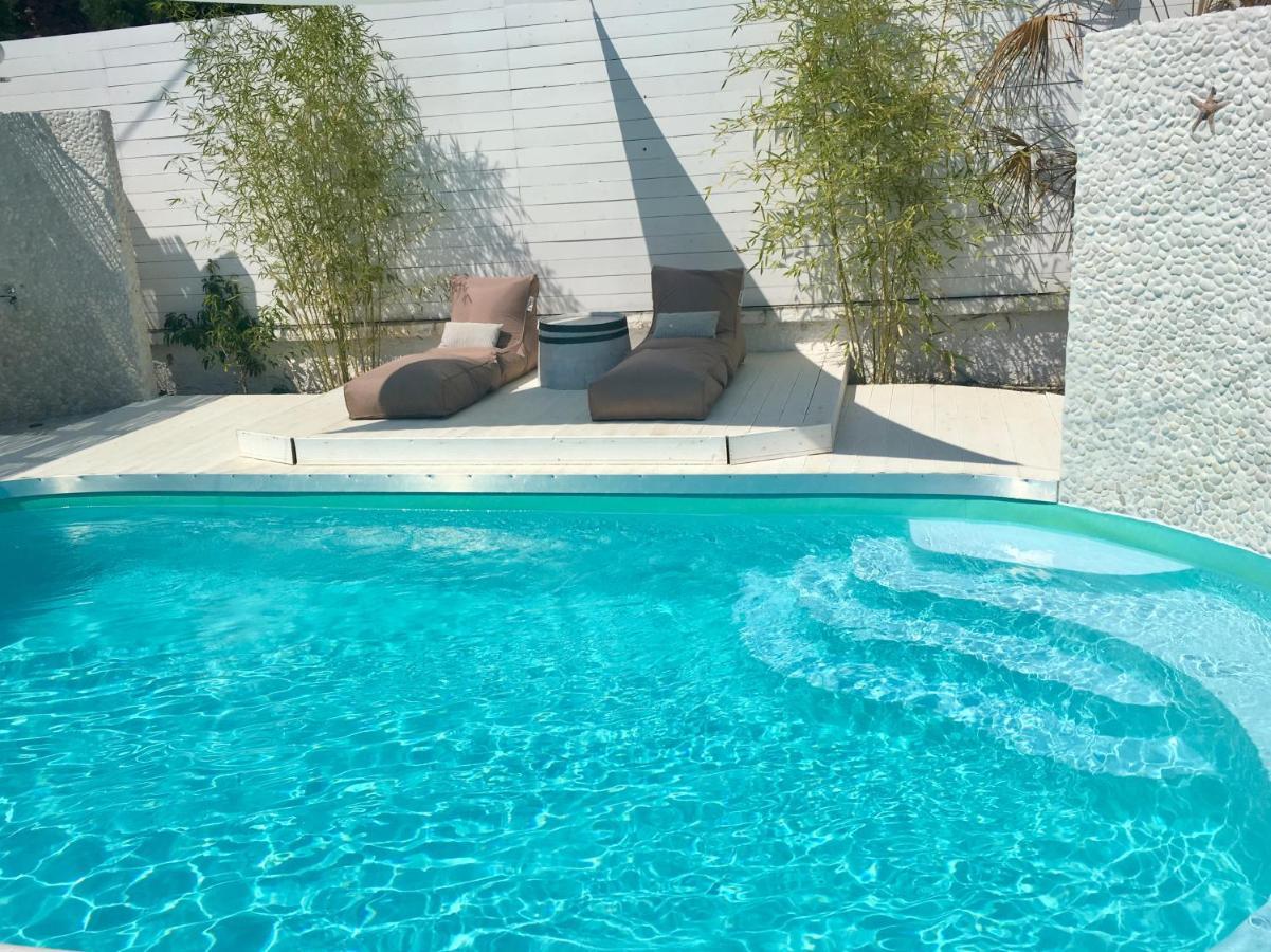 Byblos Mare-The Exclusive Beach Front Villa Skala Sotiros Ngoại thất bức ảnh