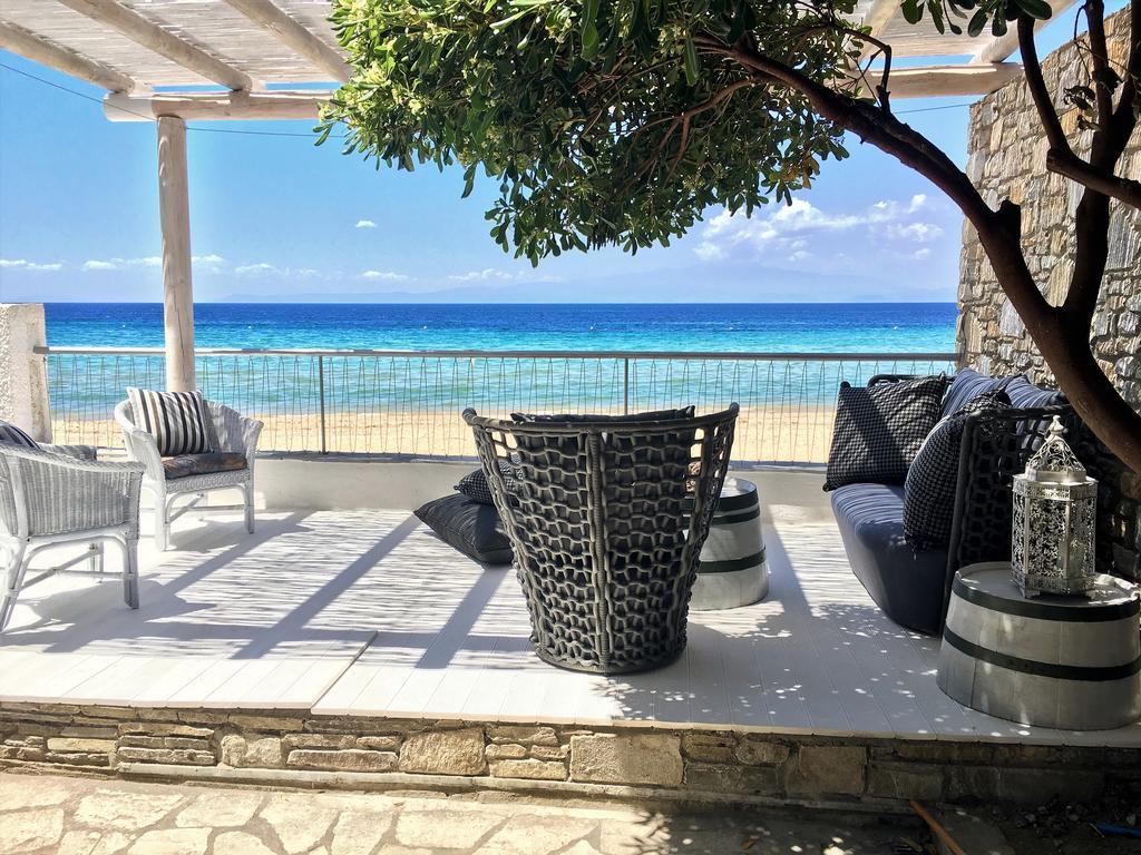 Byblos Mare-The Exclusive Beach Front Villa Skala Sotiros Ngoại thất bức ảnh